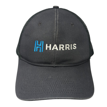 Harris Snapback Mesh Back Trucker Hat Gray One Size Port Authority