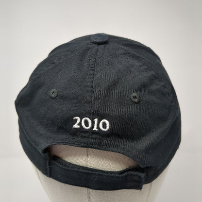 Spring For A Cure Strapback Hat Black One Size Adjustable Embroidered