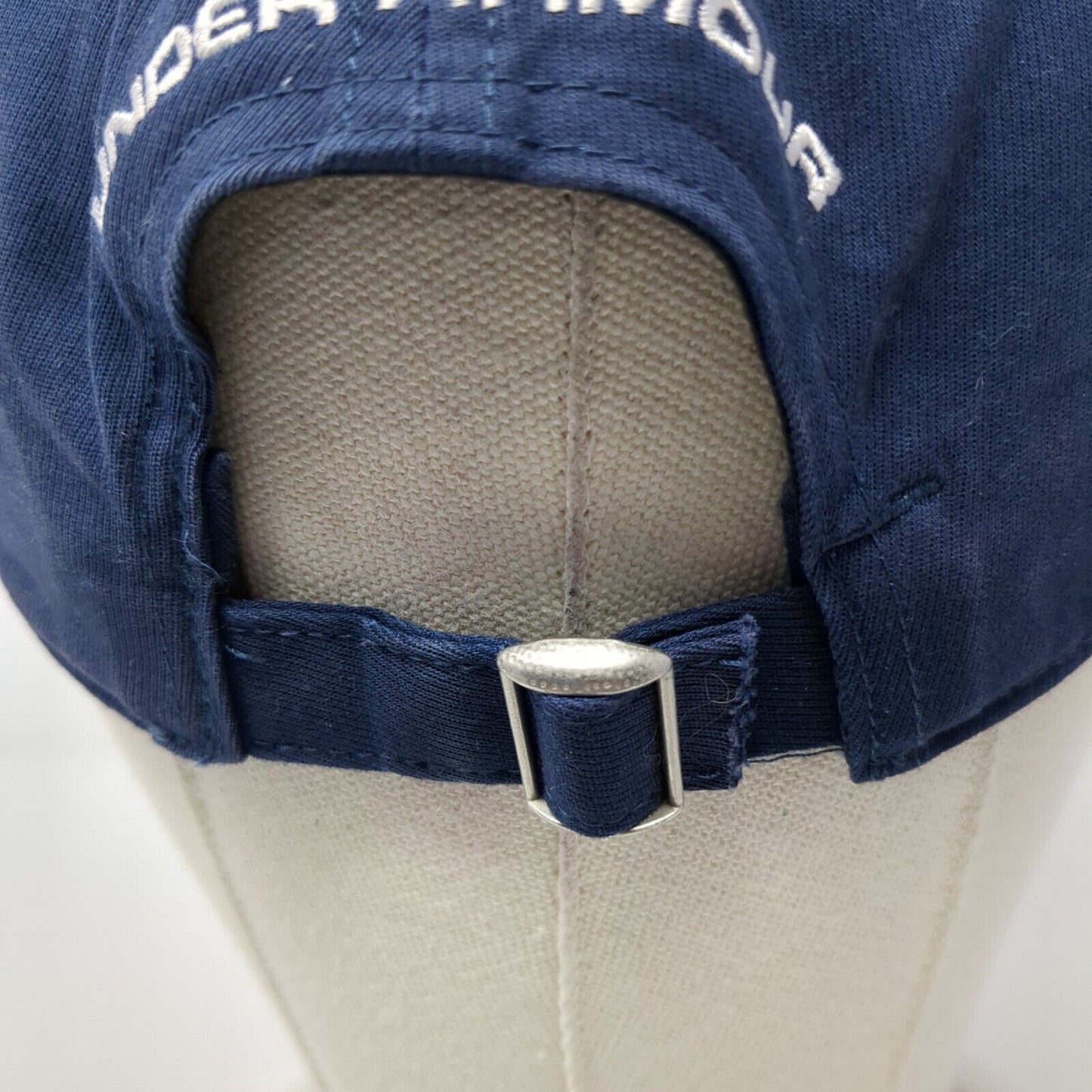 Under Armour Slideback Hat Blue One Size Adjustable Embroidered 6 Panel