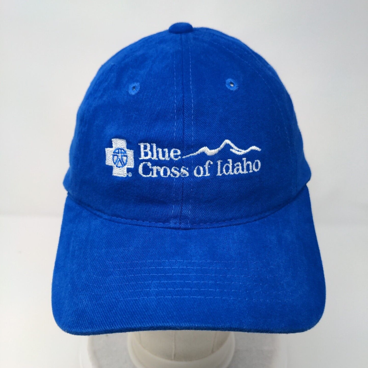 Blue Cross Of Idaho Slideback Hat Blue OSFA Adjustable Embroidered Sportsman