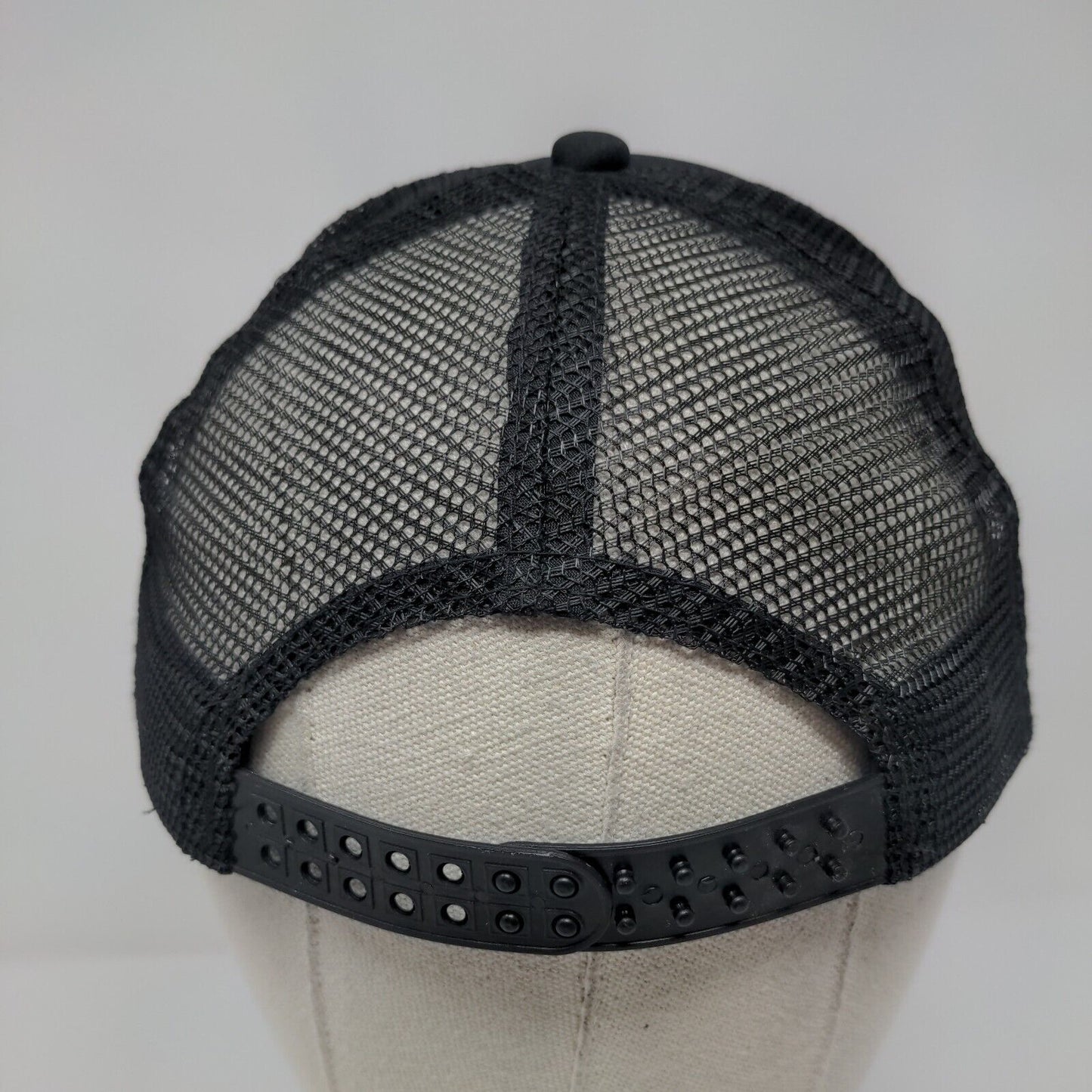 Wild Snapback Mesh Back Trucker Hat Black OSFA Tree Adjustable Solid