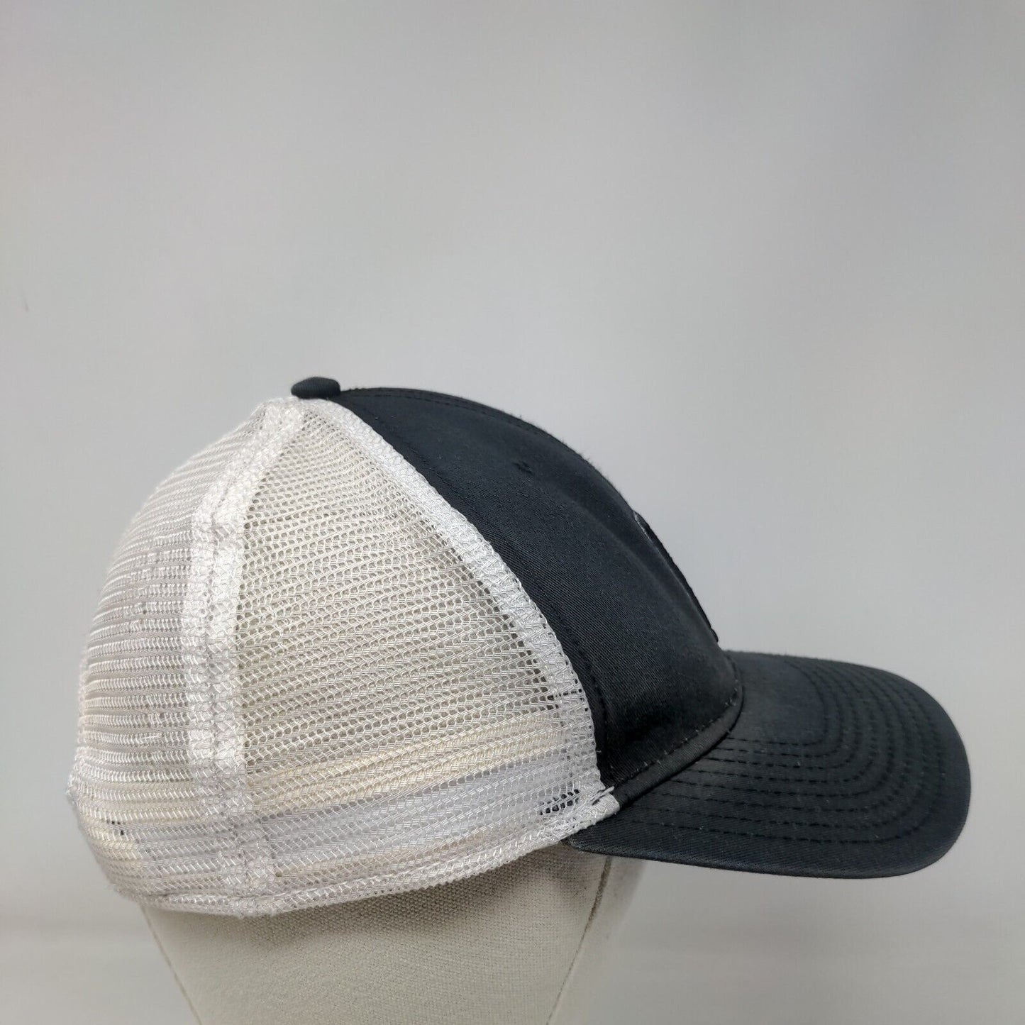 F Initial Snapback Trucker Hat Blue OSFM Low Profile Fit Mesh Back Under Armour