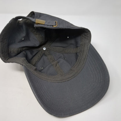 Hop Revolution Slideback Hat Gray One Size Adjustable Solid 6 Panel