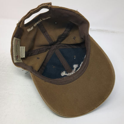 Outdoor Cap Baseball Cap Brown OSFM Strapback Muley Crazy Nuts About Bucks Hat