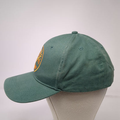 Russell's Reserve Baseball Cap Green One Size Tree Logo Slideback Cotton Hat