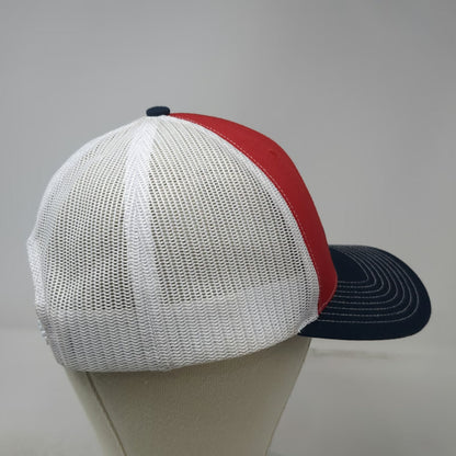 Richardson Trucker Hat Red White Blue One Size Chick-fil-A Supply Mesh Snapback
