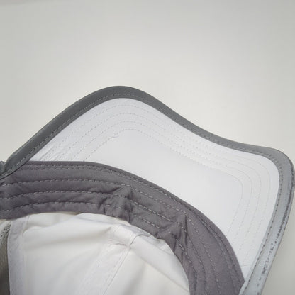 RBX Strapback Hat White One Size Adjustable Lightweight Breathable 6 Panel