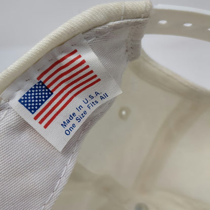Budweiser Bud Ice Bud Light Football Helmet Snapback Hat Vintage White Red USA