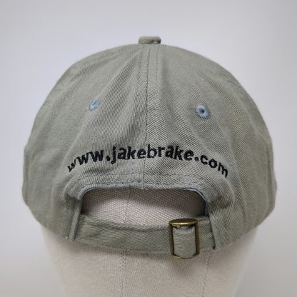 Fersten Worldwide Jake Brake Baseball Cap Green One Size Slideback Trucking Hat