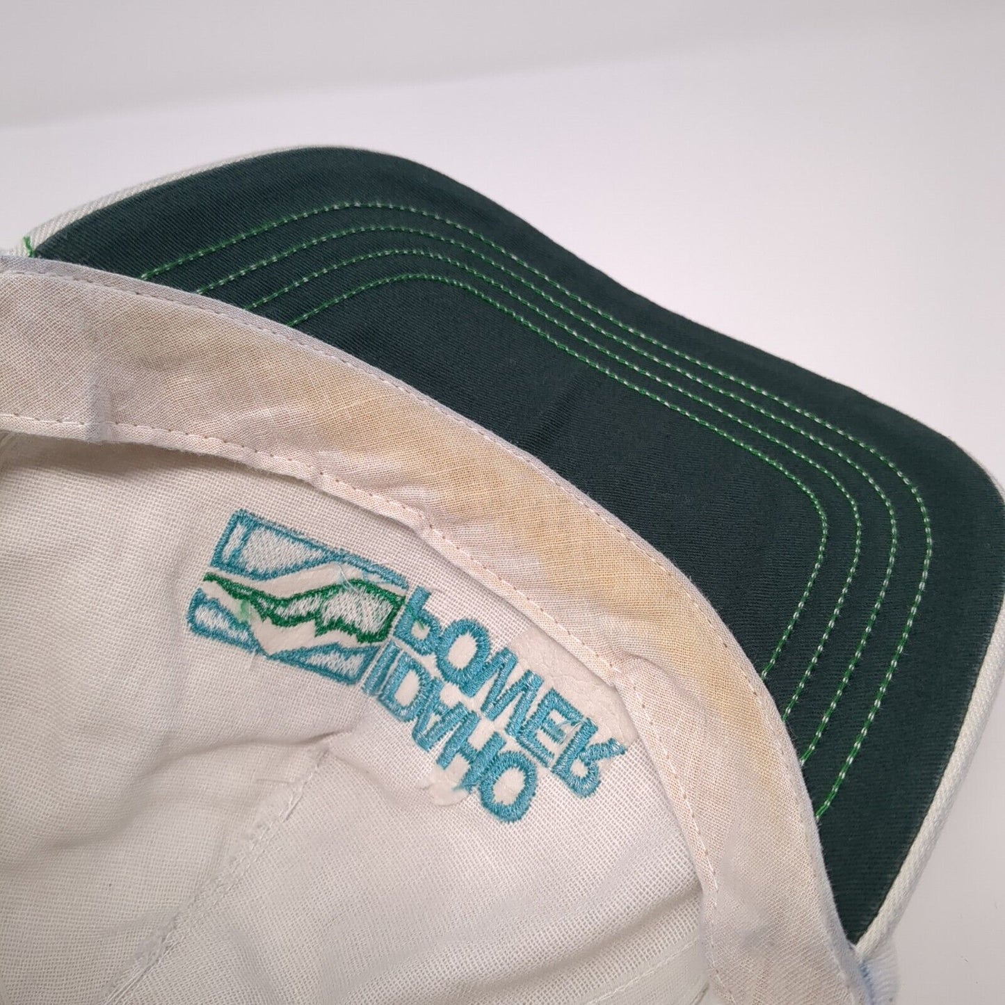 Idaho Power Slideback Hat White One Size Adjustable Embroidered 6 Panel