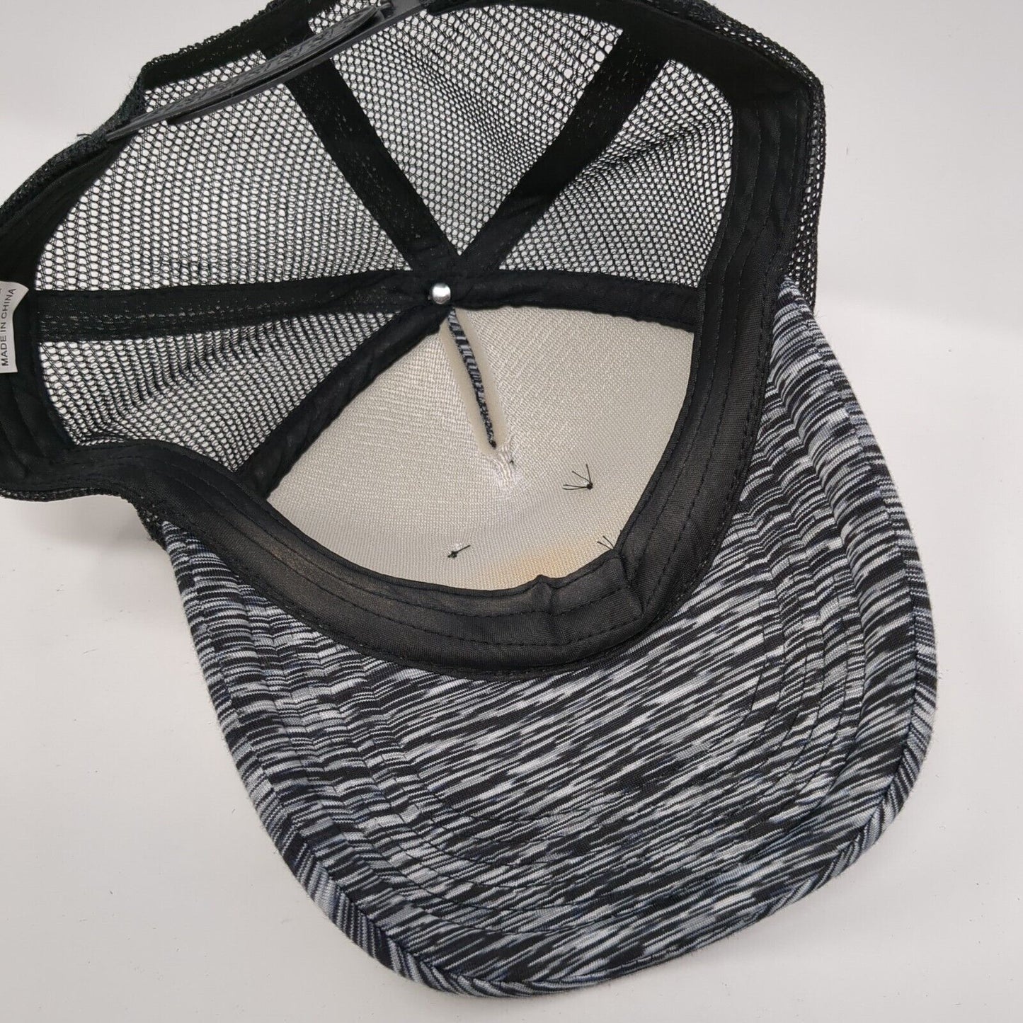 Hockey Mom Snapback Trucker Hat Multicolor One Size Adjustable Mesh Back