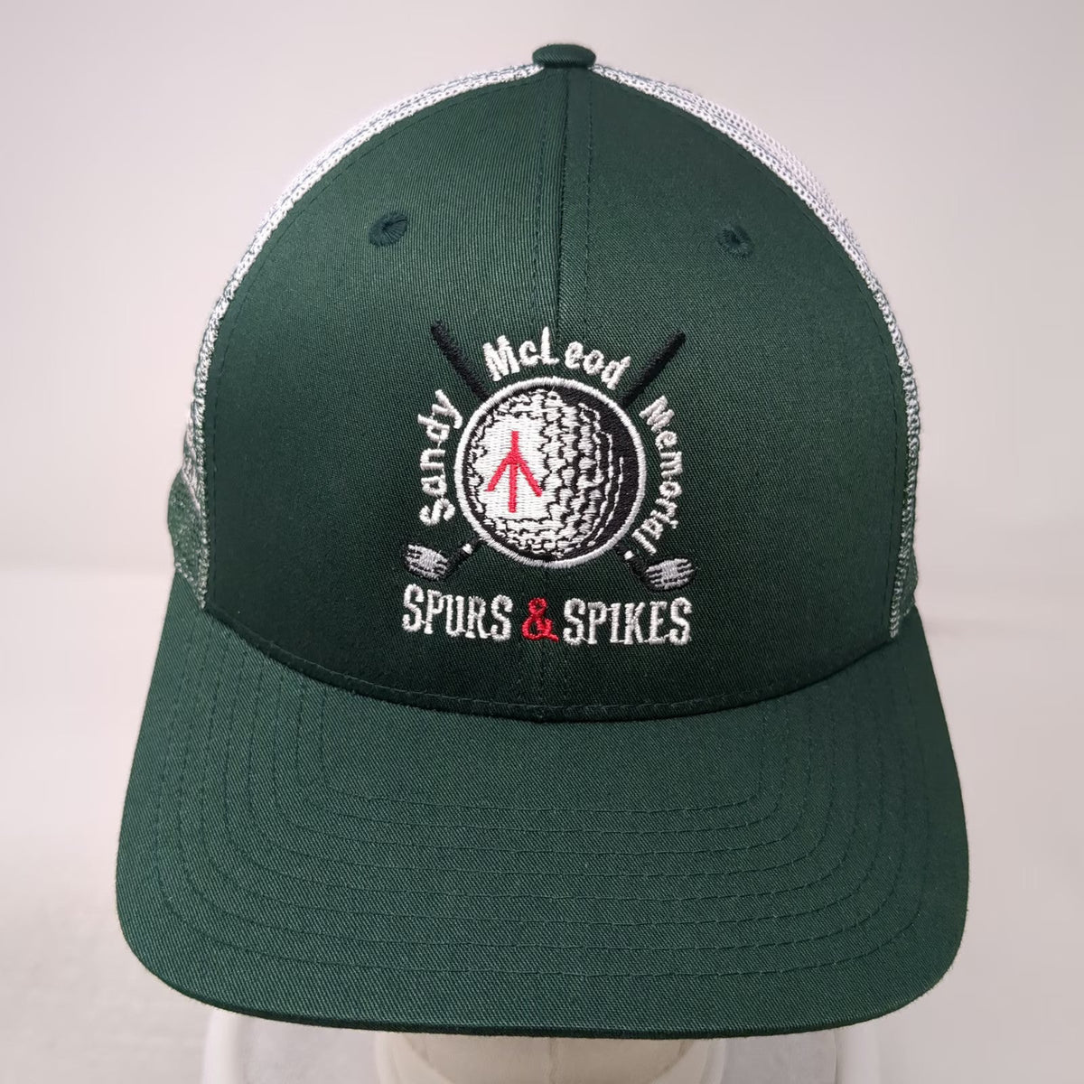 Richardson Trucker Hat Green One Size Spurs Spikes D&B Supply Idaho Integra
