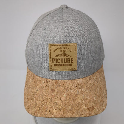 Apparel For Life Picture Outdoor Snapback Hat Gray One Size Yupoong