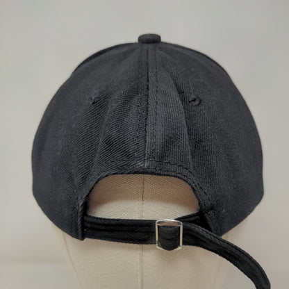 Sweet Fashion Men's Slideback Hat Black Embroidered Logo Adjustable