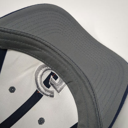 Georgetown Hoyas NCAA Top of the World Blue 7 Fitted Hat Gray G Logo Bulldog Cap