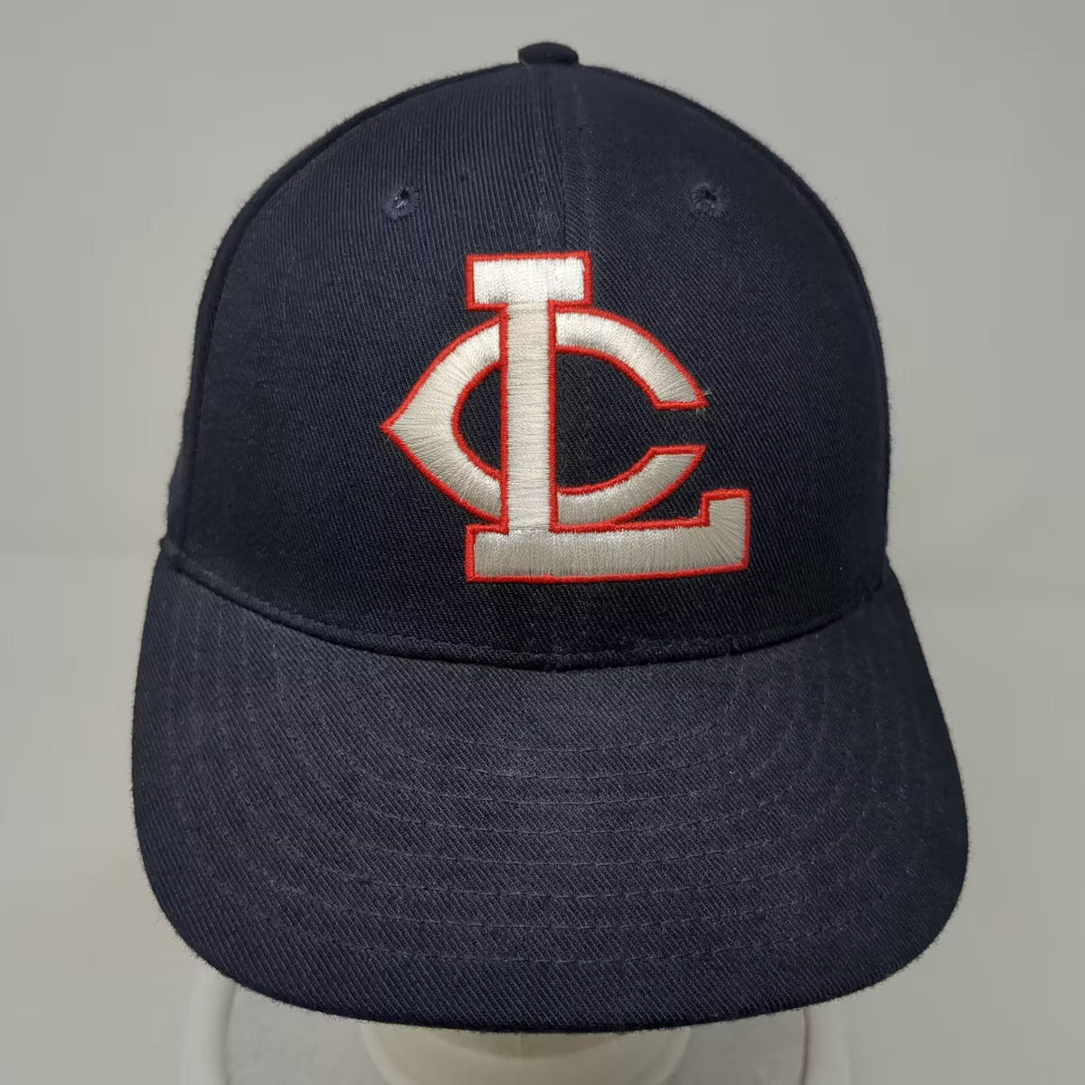 Pro-Line CL Baseball Cap Blue White 7 3/8 Fitted Hat TPX OTF Embroidered Logo