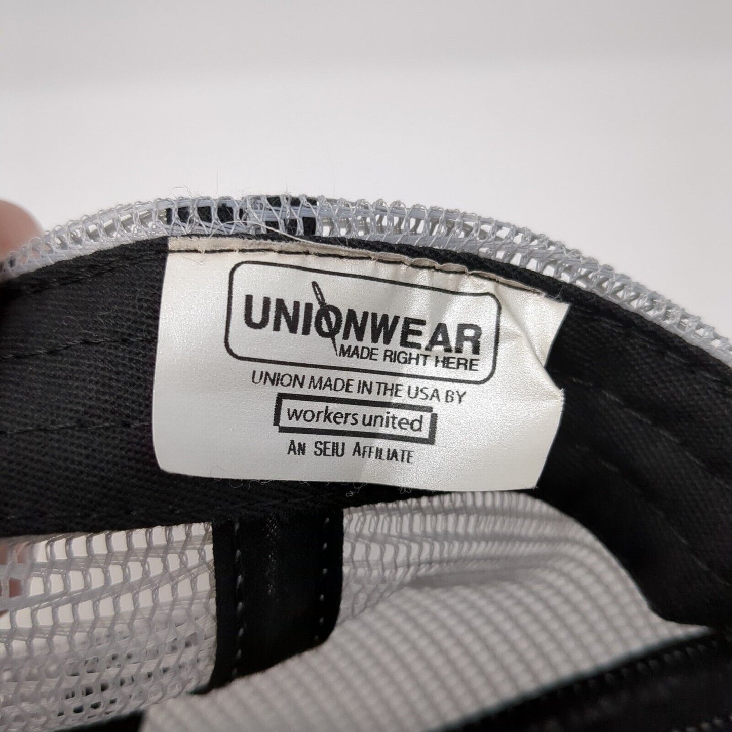 GSM Gem State Mechanical Strapback Trucker Hat Multi OS Adjustable Unionwear