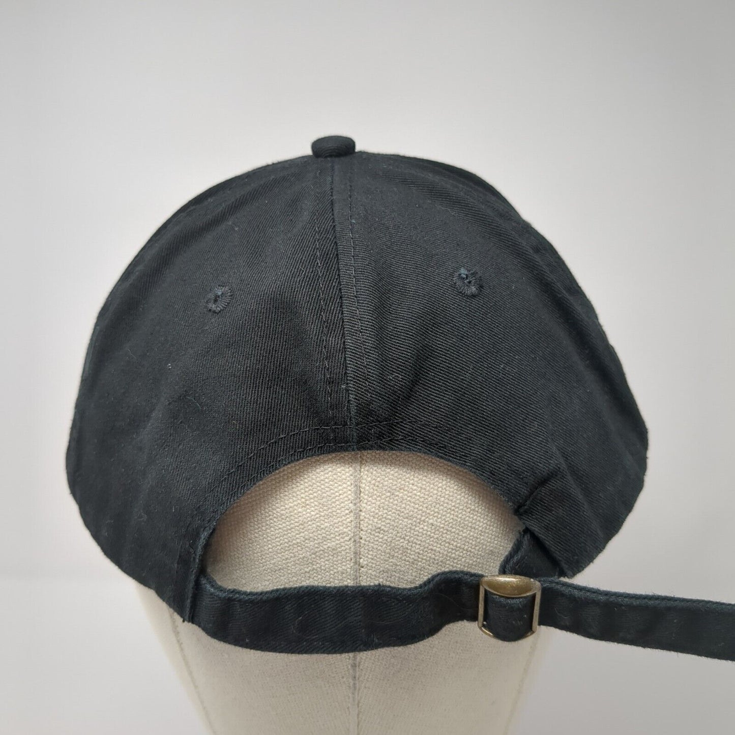 Daddy Slideback Baseball Cap Black One Size Adjustable Embroidered 6 Panel