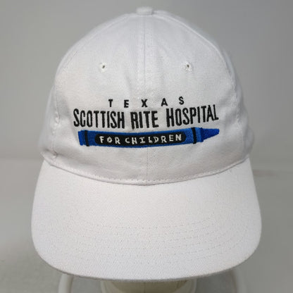 Head Shot Texas Scottish Rite Hospital Baseball Cap White One Size Hat