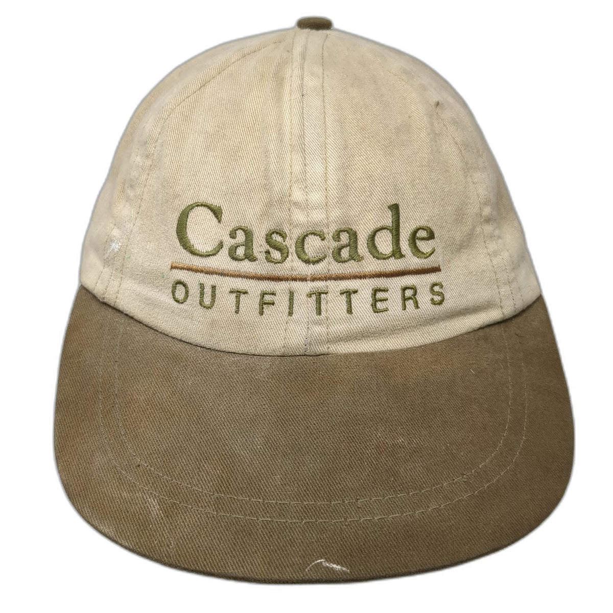 Impressions Baseball Cap Beige Brown One Size Strapback Cascade Outfitters Hat
