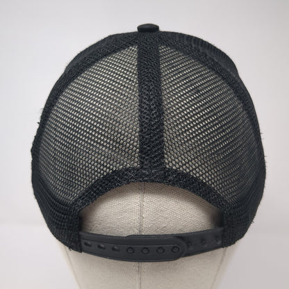 Ole Red Snapback Trucker Hat Black One Size Adjustable Embroidered Mesh Back