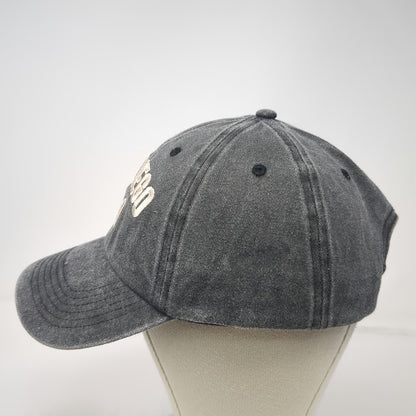 San Diego Zoo Hat Gray Baseball Cap One Size Embroidered Faded Cotton Slideback