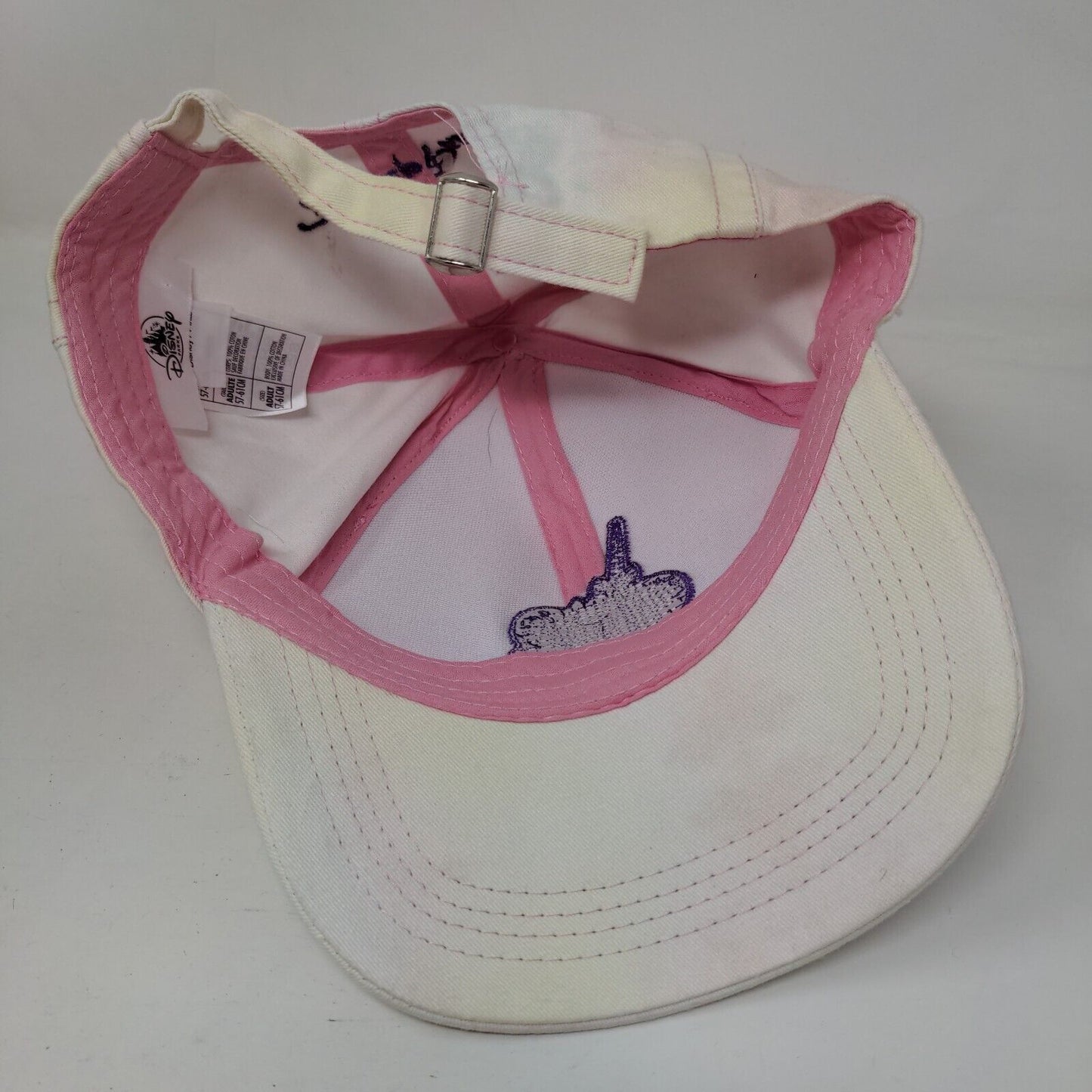 Inside Out Rainbow Unicorn Horn W/ Ears Adult Slideback Hat Multi OS Disney Park