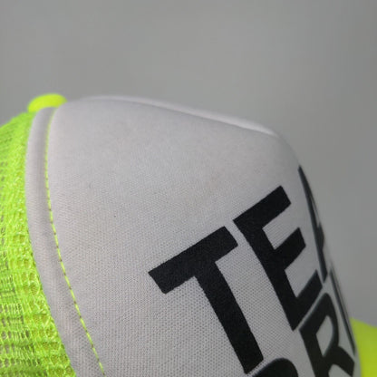 Team Bride Snapback Trucker Hat Green OSFA Adjustable Mesh Back 6 Panel Cobra