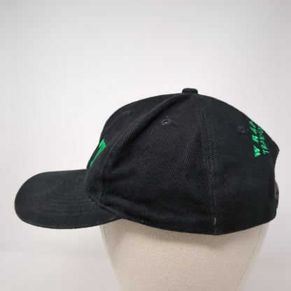 W-T Wrag-Time Transportation Snapback Hat Black One Size Embroidered