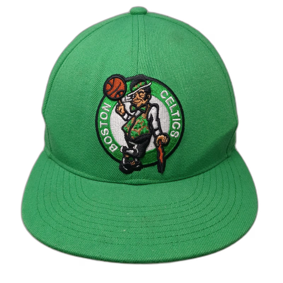 Boston Celtics NBA Ultra Game Cap Green One Size Snapback Graphic Underbrim Hat