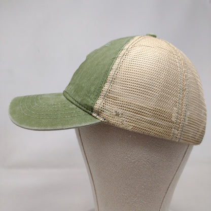 Unbranded Slideback Trucker Hat Multi Terrace Green OSFM Mesh Back
