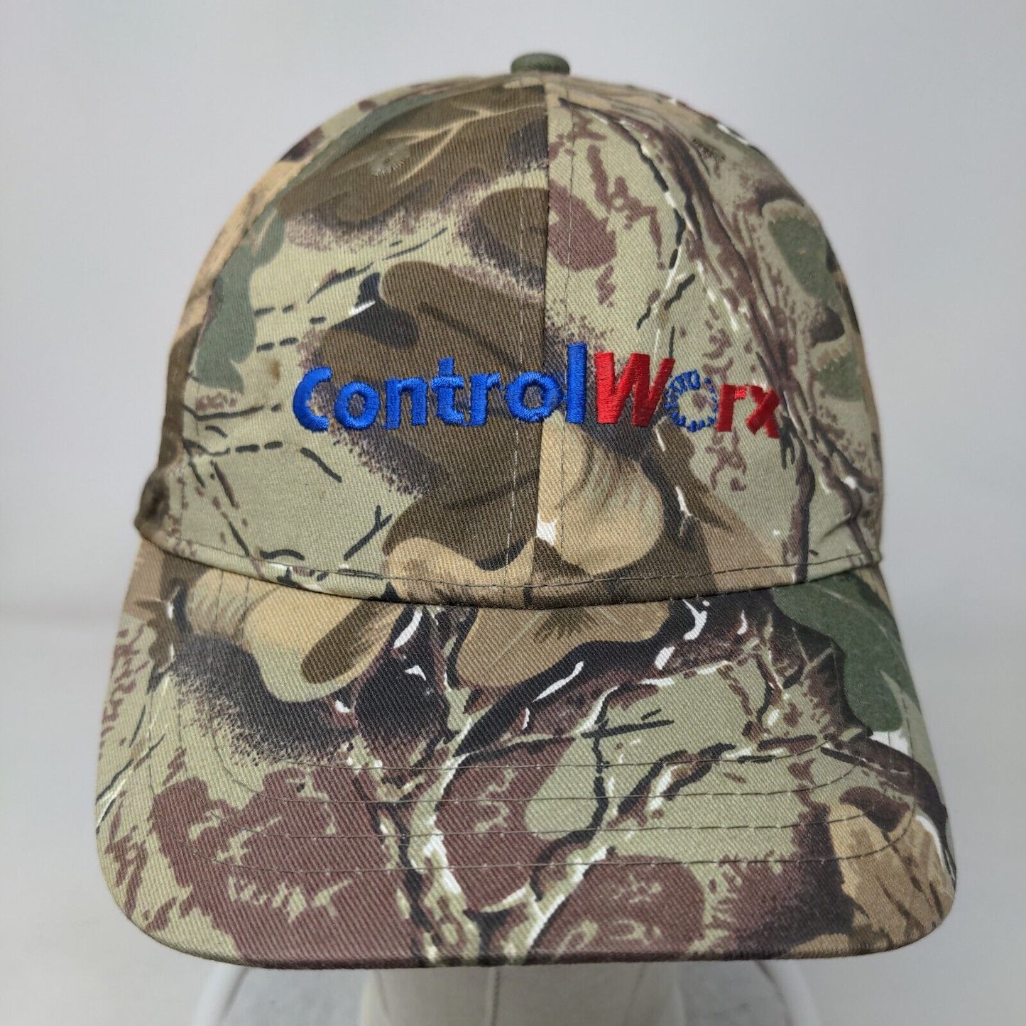 Control Worx Strapback Hat Camo One Size Embroidered Tournament Apparel Koza's