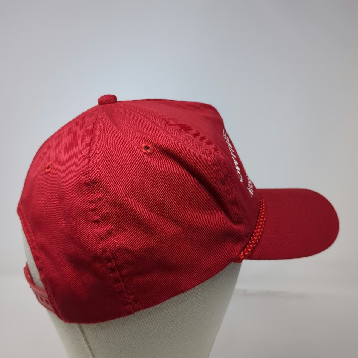 OTTO 5 Panel Red Hat One Size Snapback Owyhee Irrigation Nyssa Oregon Poly