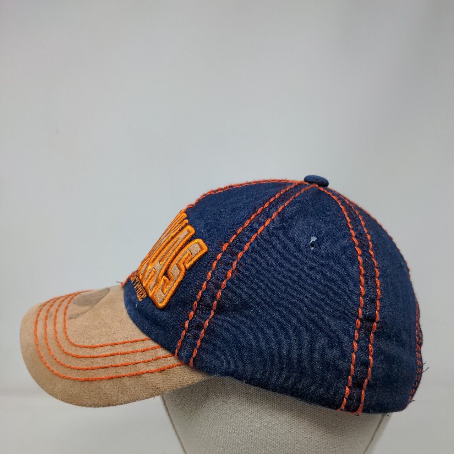 Bahamas 1973 Strapback Hat Multi One Size Embroidered Colorblock 6 Panel