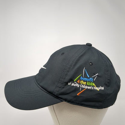 Nike Benefit 4 The Kids of Mercy Children's Hospital Strapback Golf Hat Black OS