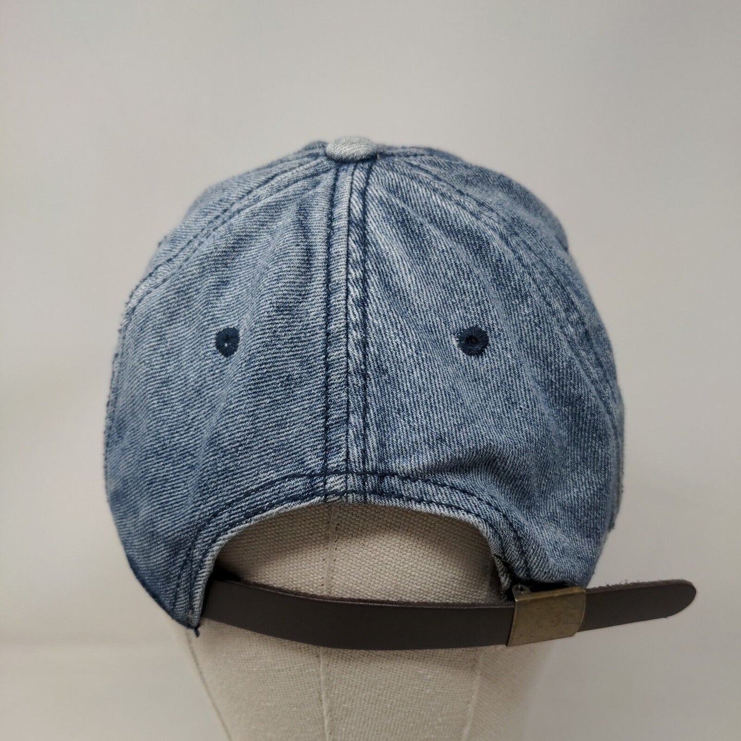 Unbranded Slideback Denim Hat Blue OSFM Adjustable Vent Holes