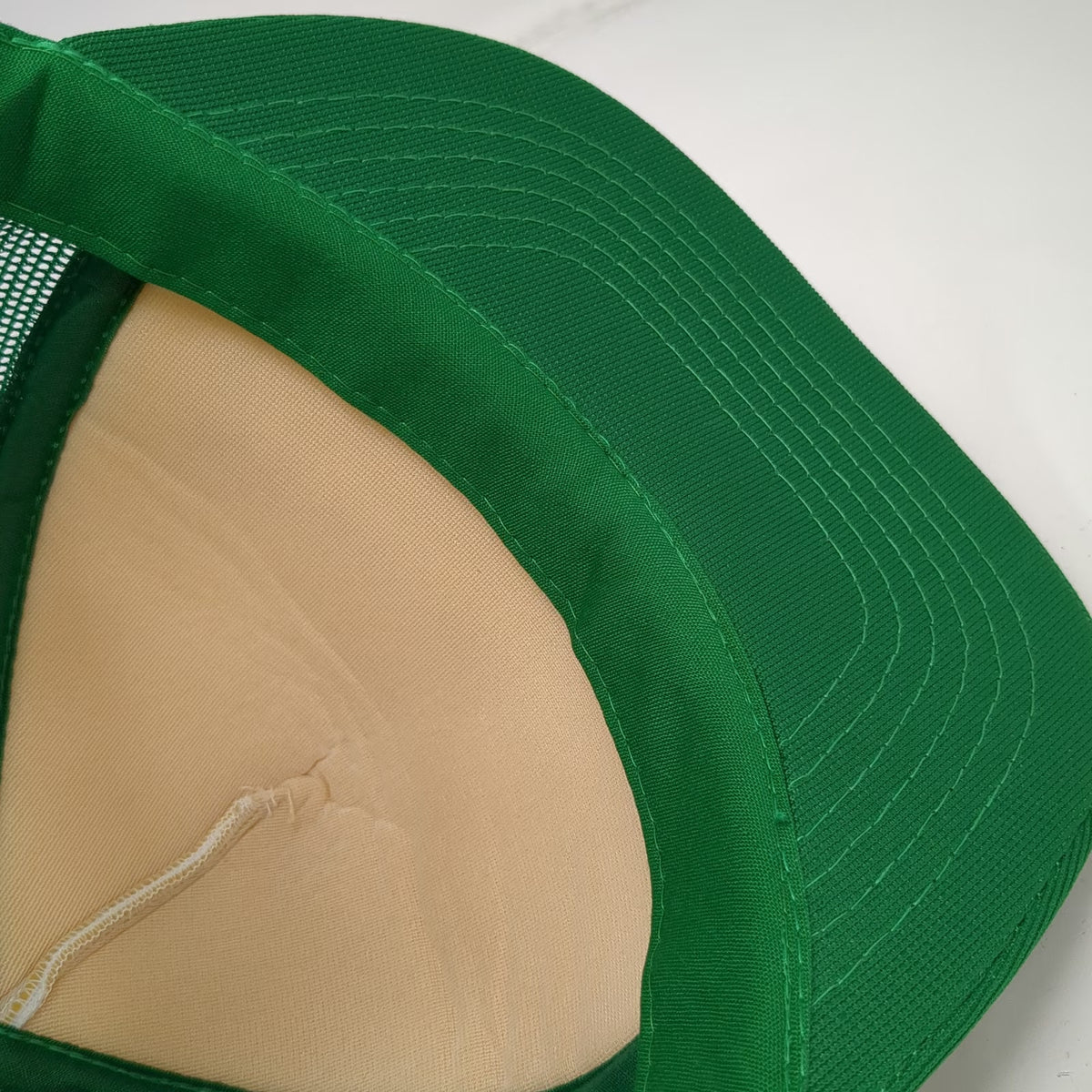 Hanes Trucker Hat Green One Size Mesh Back Snapback Building Supply Boise Hat