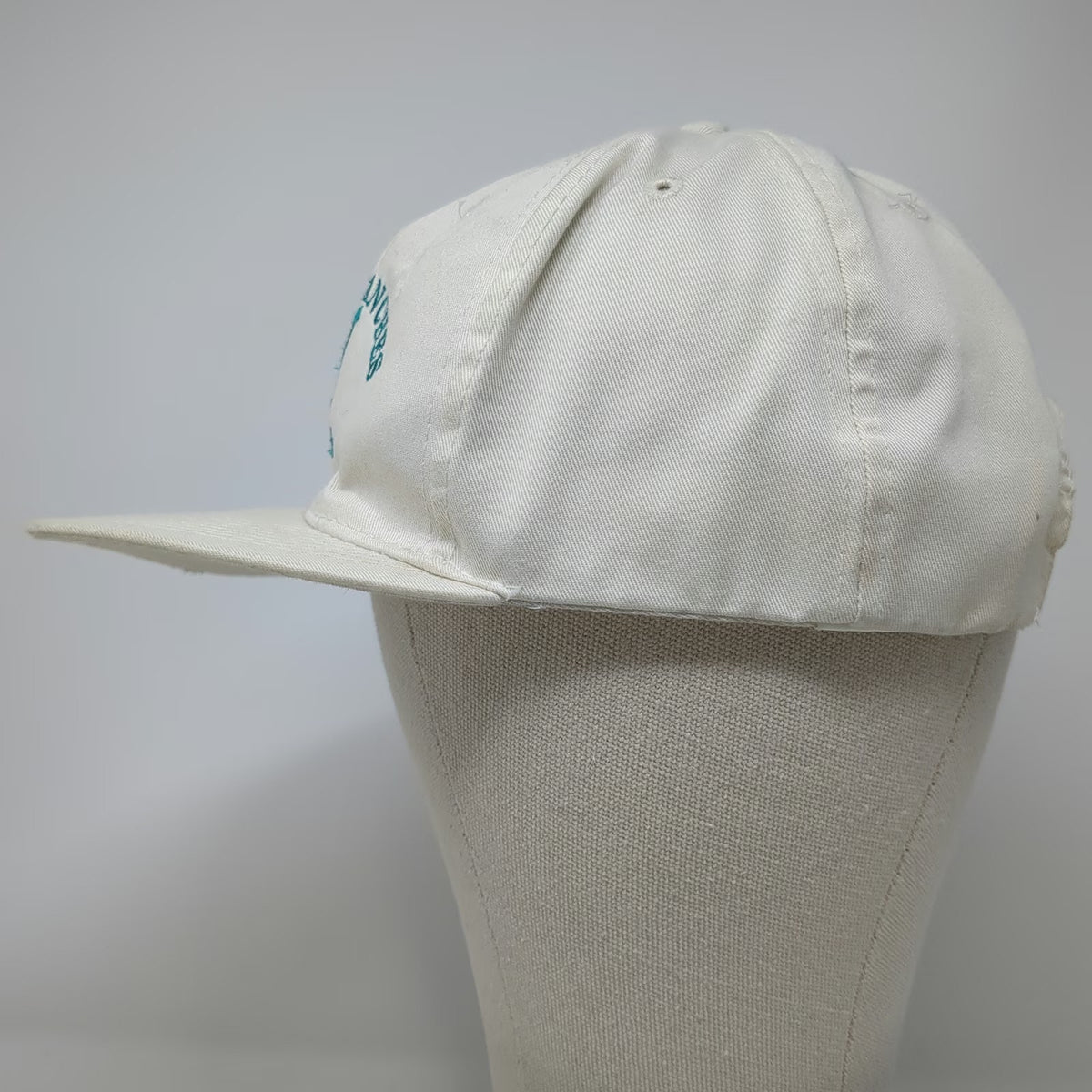 Otto Snapback Hat White One Size Riddle Ranches Idaho Embroidered Graphic Cap
