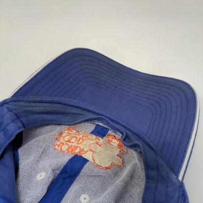 Florida Food Service Slideback Hat Blue OSFA Embroidered Hit Wear Crew Cap