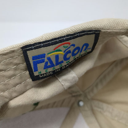 Falcon Headwear Baseball Cap Beige Green One Size Associated Oregon Loggers Hat