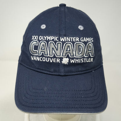 Official Licensed Baseball Cap Blue One Size Vancouver 2010 Canada Games Hat