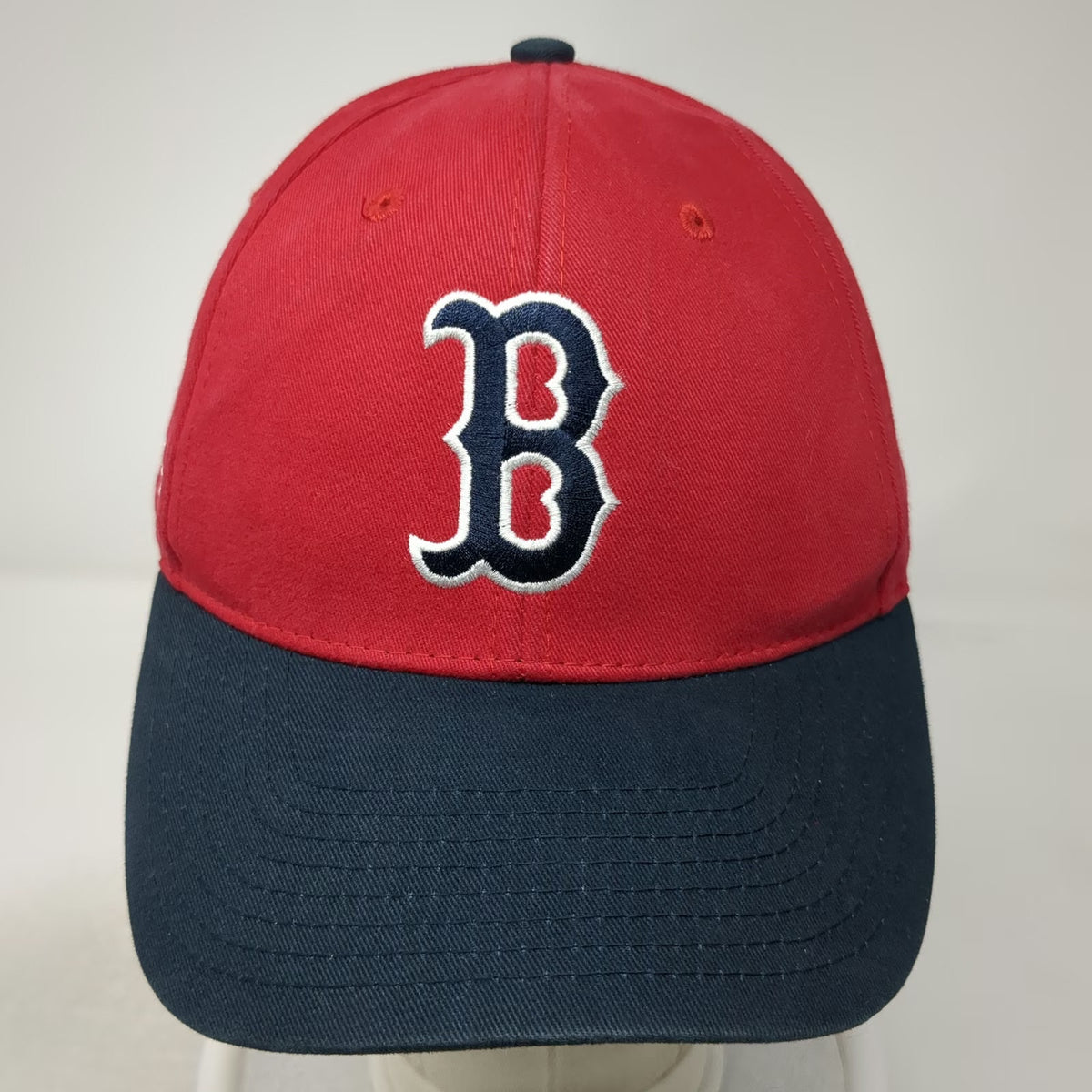 Boston Red Sox MLB '47 Baseball Cap Red Blue One Size jetBlue Logo Strapback Hat