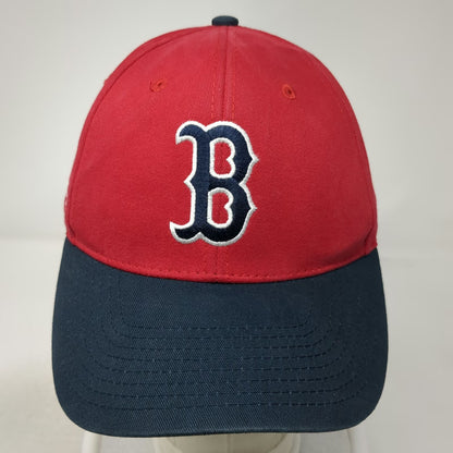 Boston Red Sox MLB '47 Baseball Cap Red Blue One Size jetBlue Logo Strapback Hat