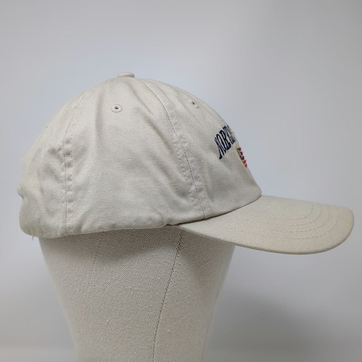 Northern Cambria PA Pennsylvania Baseball Cap Beige One Size Hat Embroidered