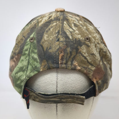 Port Authority Baker Hughes Baseball Cap Green Brown Camo One Size Strapback Hat