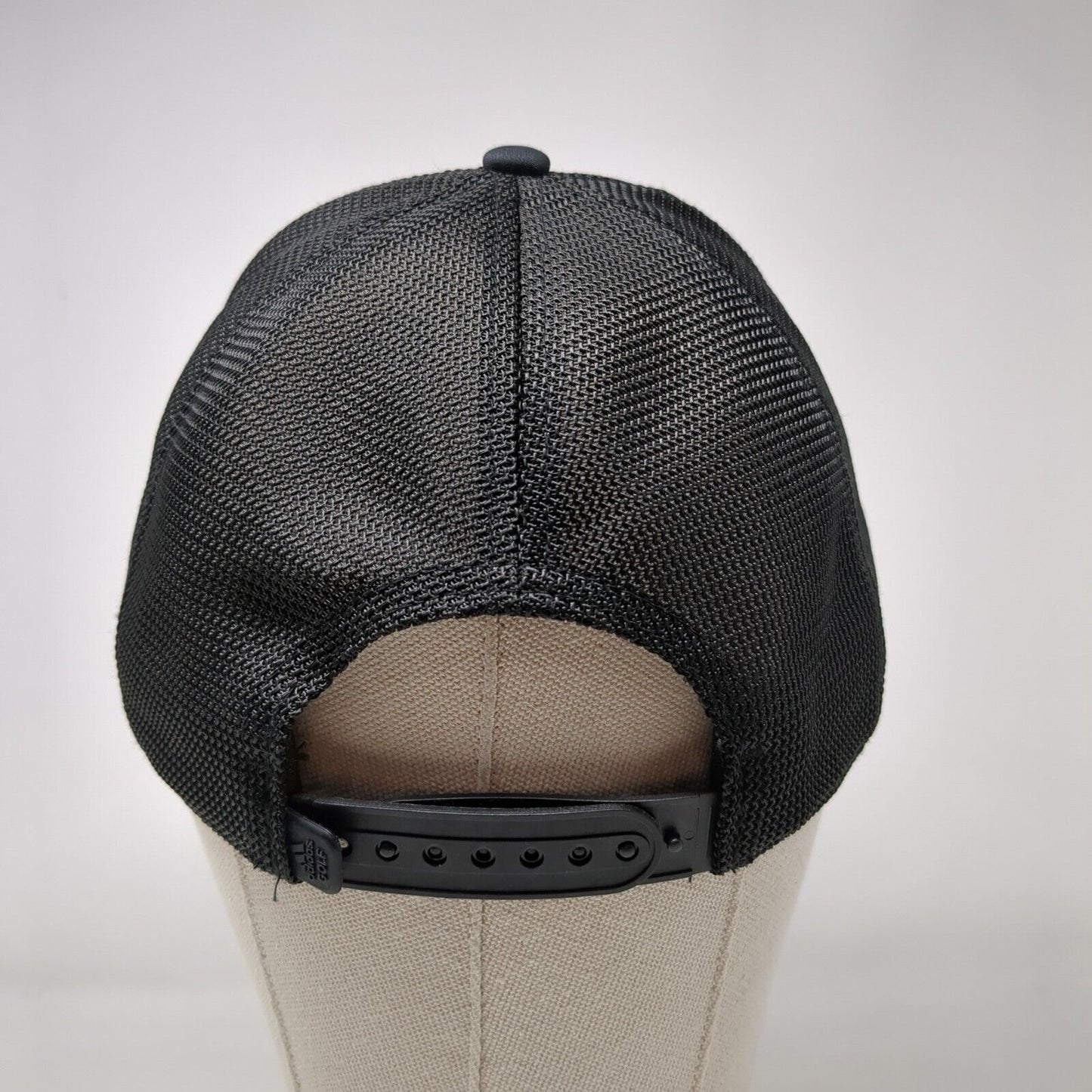 Lakeview Golf Club Snapback Trucker Hat Black OSFM Adjustable Mesh Back Adidas