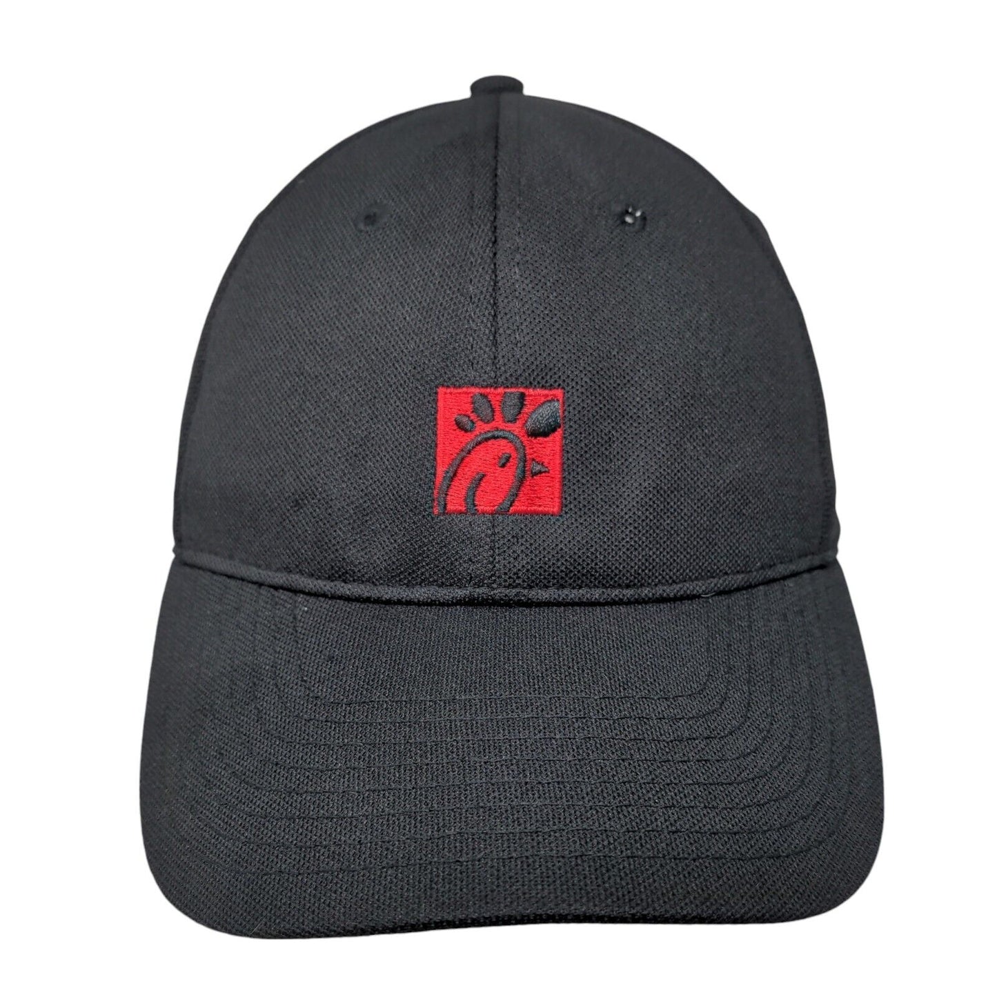 Chick-fil-A Slideback Hat Black One Size Adjustable Embroidered Oobe