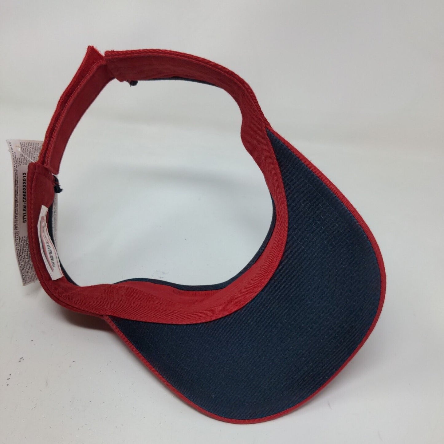 Chase Authentics Men's Strapback Sun Visor Cap Hat Red Earnhardt Jr Budweiser