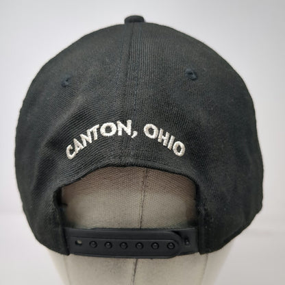 New Era 9Fifty Pro Football Hall of Fame Canton Ohio Snapback Hat Black Gray