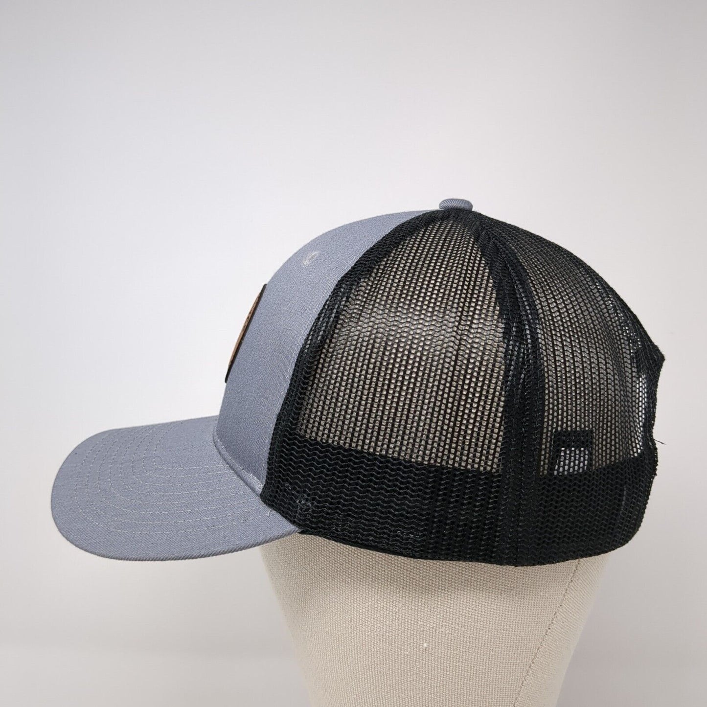 Pacific Source Health Plan Snapback Trucker Hat Gray OS Mesh Back Port Authority